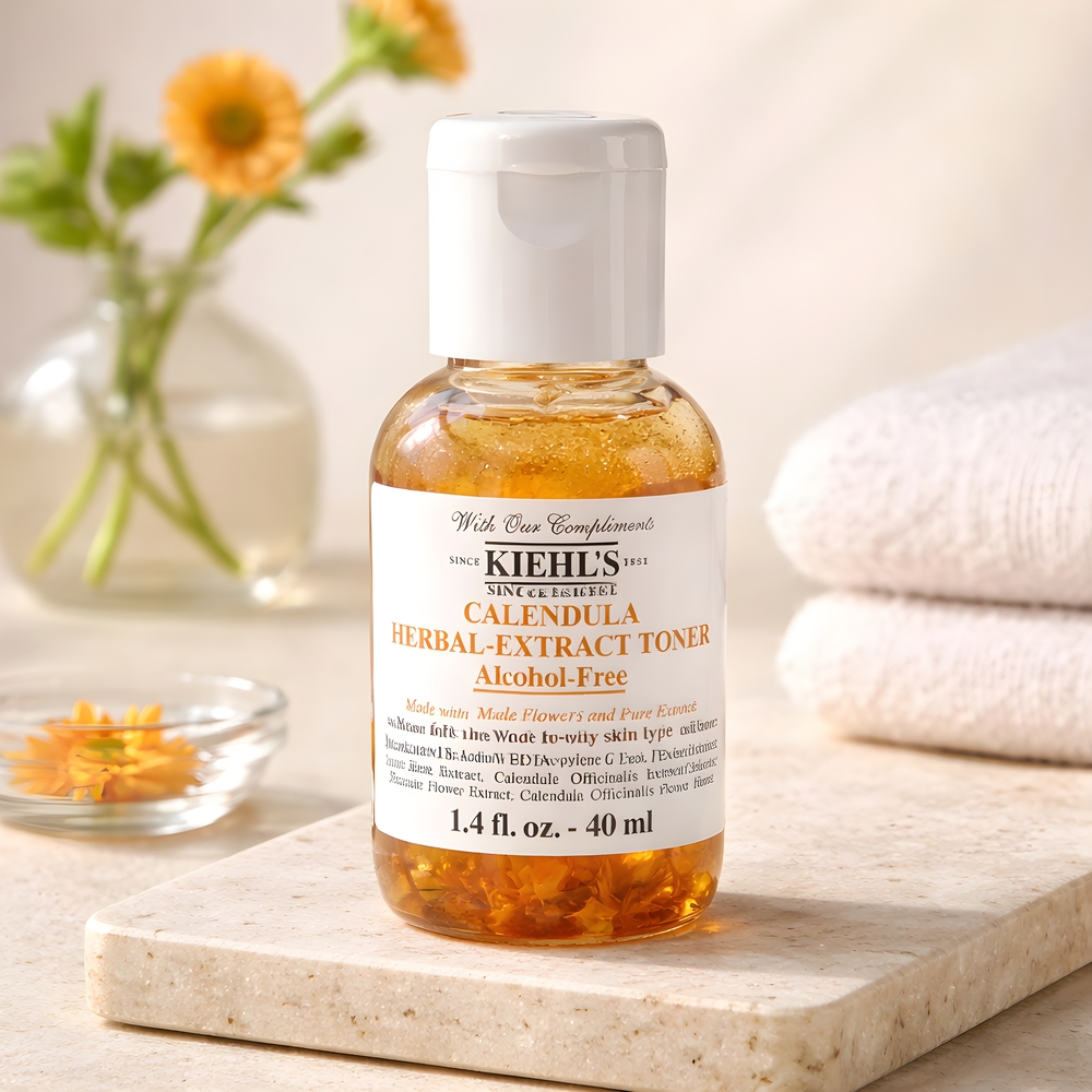 Kiehl's Calendula Herbal-Extract Toner — White and Gold